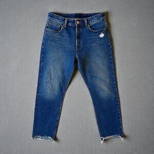 Levi's 501 Jeans Mens 32x28 Blue Button Fly Denim Vintage Fashion